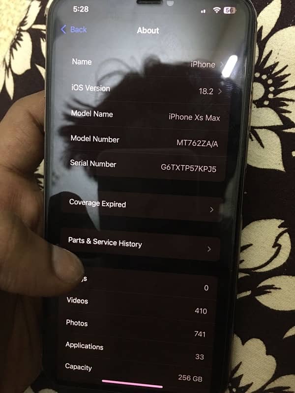 iPhone XS Max 256GB Officially PTA Approved With Box 1