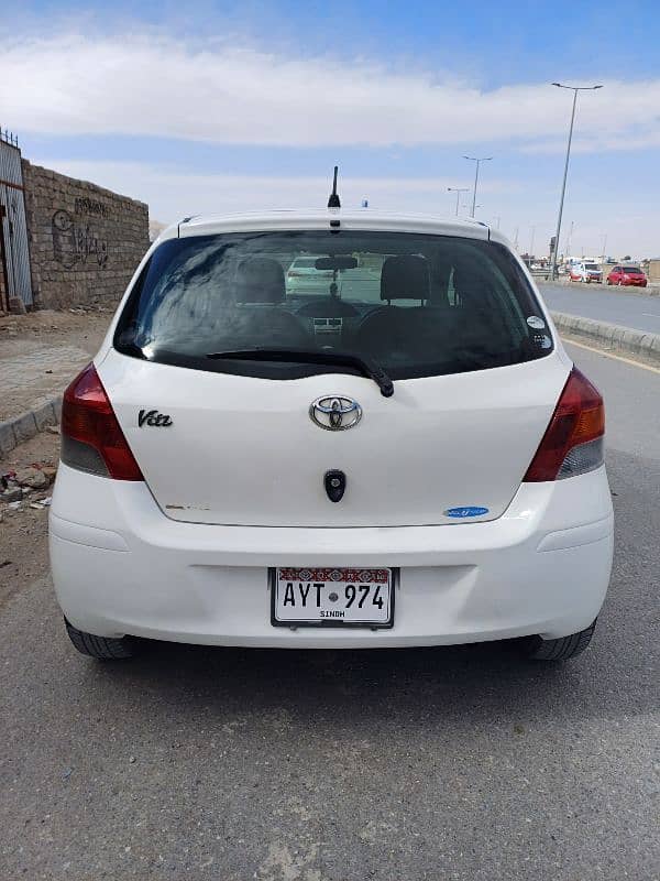 Toyota Vitz 2007 ,registered 2013 3