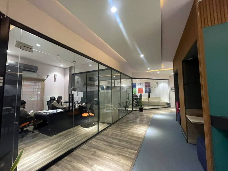 10000 Sqft Office Hall available for Rent in Gulberg near to Main Boulevard 2