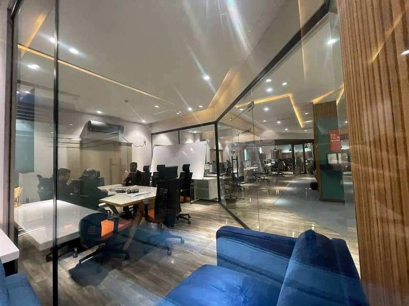 10000 Sqft Office Hall available for Rent in Gulberg near to Main Boulevard 7