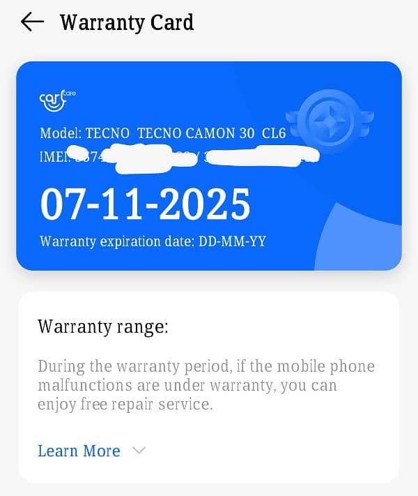 CAMON 30 12/256 GB 2