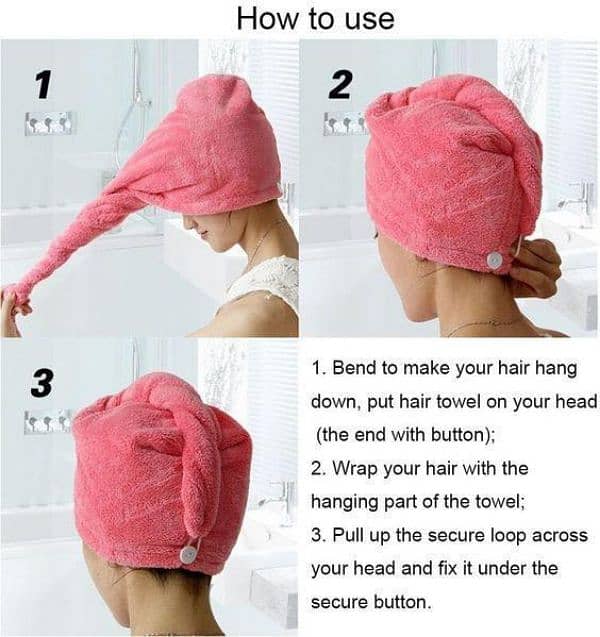 Hair drying towel 1