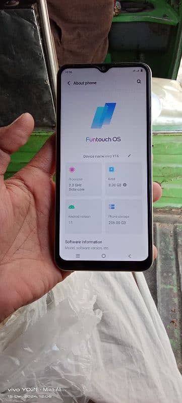 Vivo Y16 8gb ram 256gb rom 5