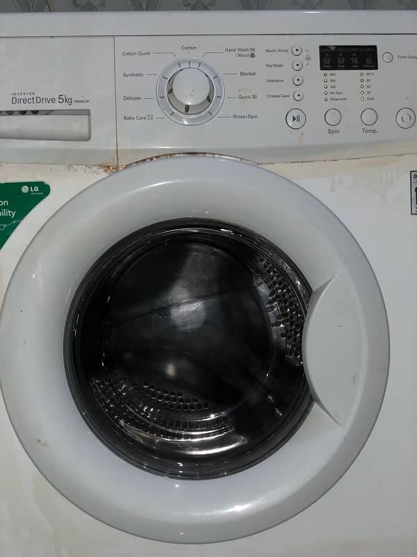 LG washing machine 0