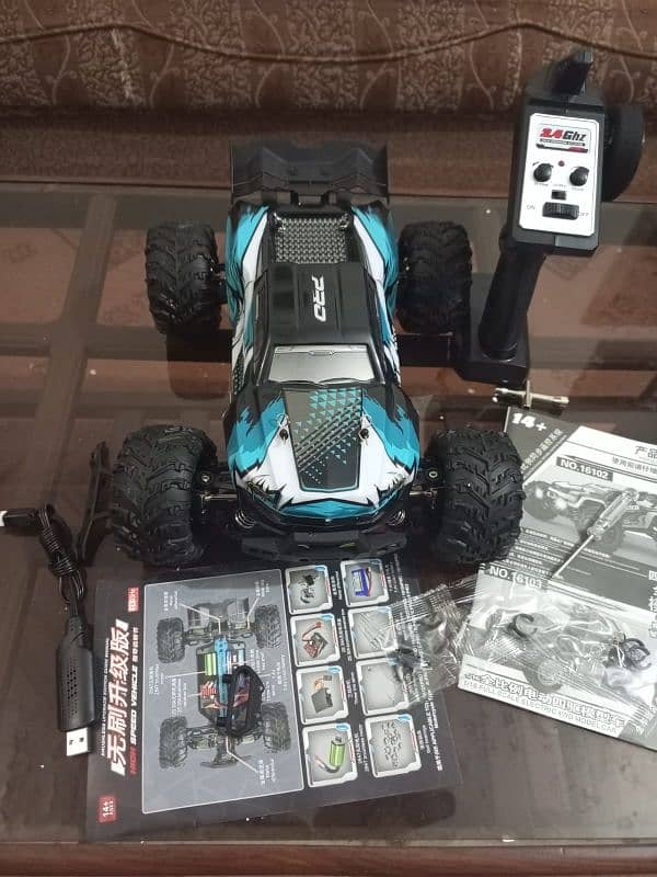 High-Speed 80km/h Brushless I 4x4 RC Car | All-Metal Hobby Grade 9