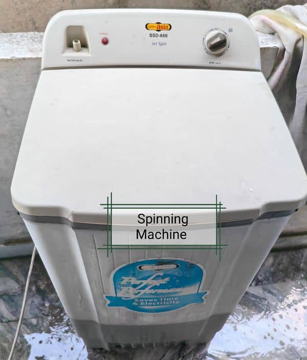 Super Asia Washing and Spinning Machine 1