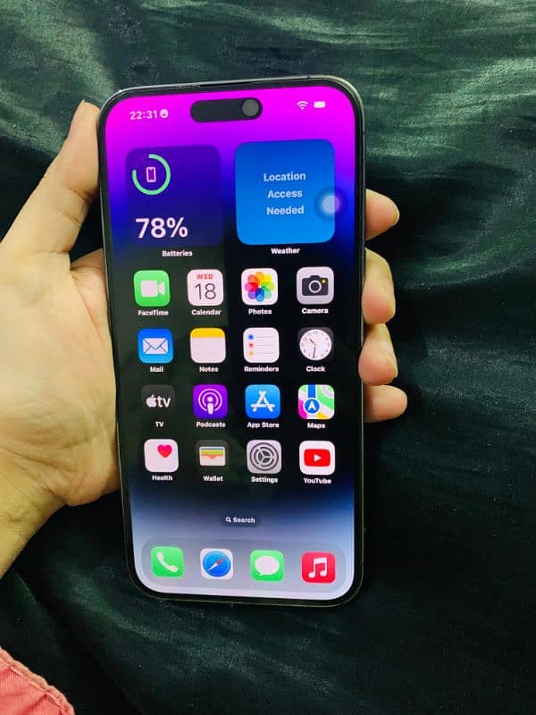 Iphone 14 Pro Max Fu 256gb 89 Health 0