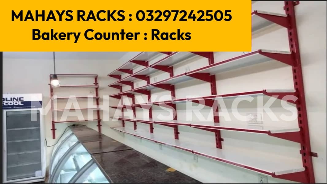 Grocery Store Racks / Wall Rack/ Heavy duty racks/ Trolleys/ Baskets 1