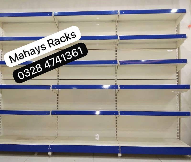 Grocery Store Racks / Wall Rack/ Heavy duty racks/ Trolleys/ Baskets 8