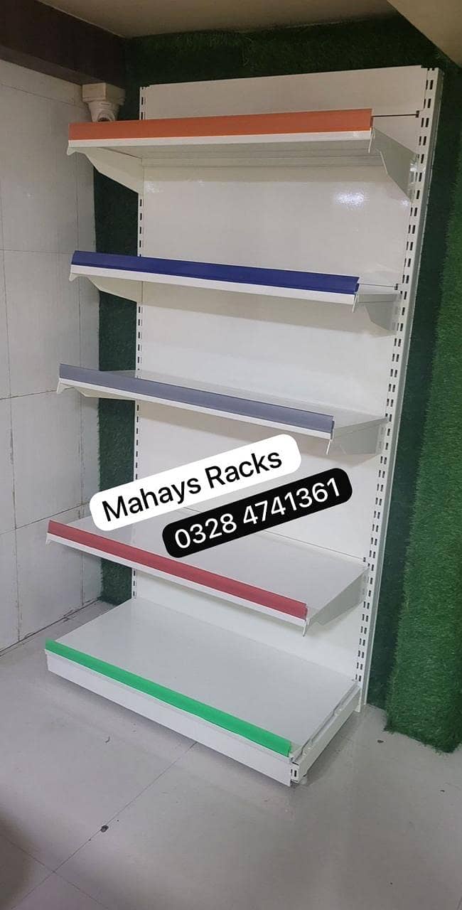 Grocery Store Racks / Wall Rack/ Heavy duty racks/ Trolleys/ Baskets 9