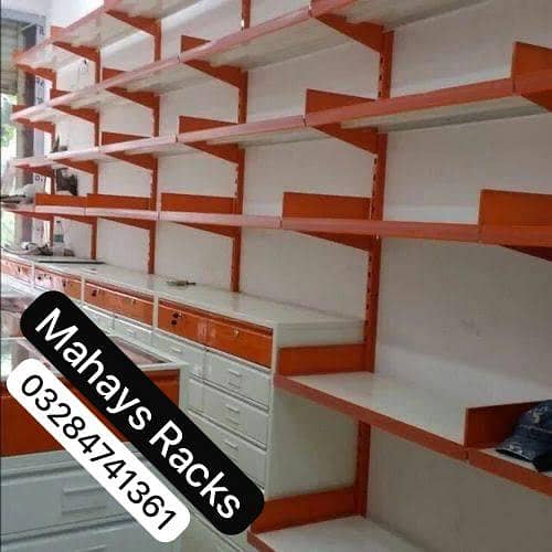 Grocery Store Racks / Wall Rack/ Heavy duty racks/ Trolleys/ Baskets 10