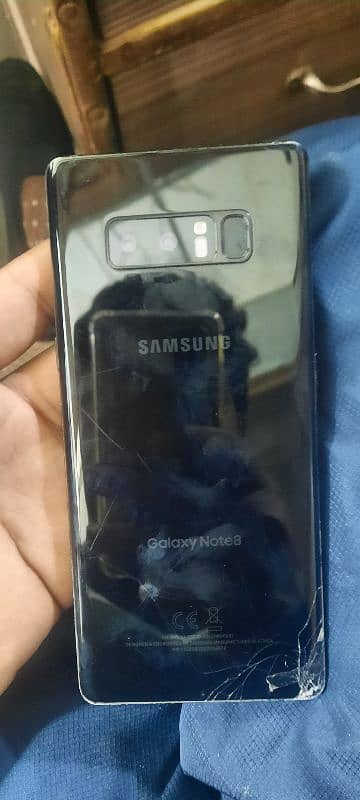 samsun note 8 pta aproved 6gb ram 256gb rom 7