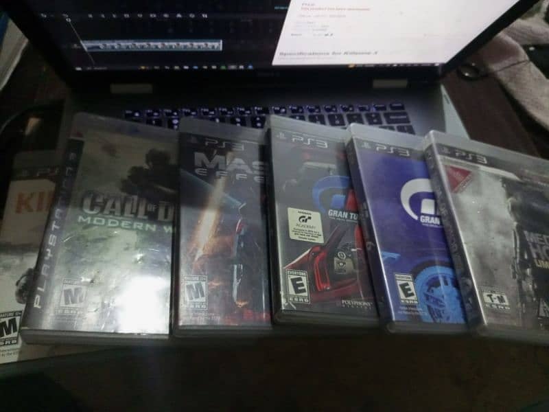 Hardly used games for PS3 0