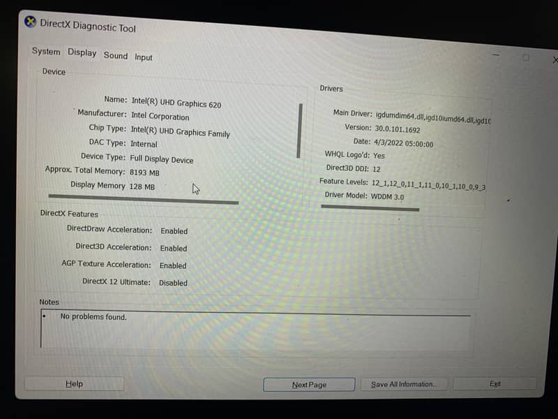 Lenovo T490s i7 8th gen with 16 GB RAM 7