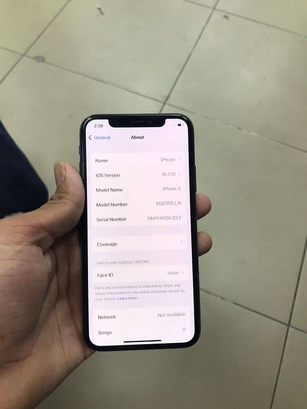 I phone X  Non PTA Factory Unlock  64 GB  03209493949 5