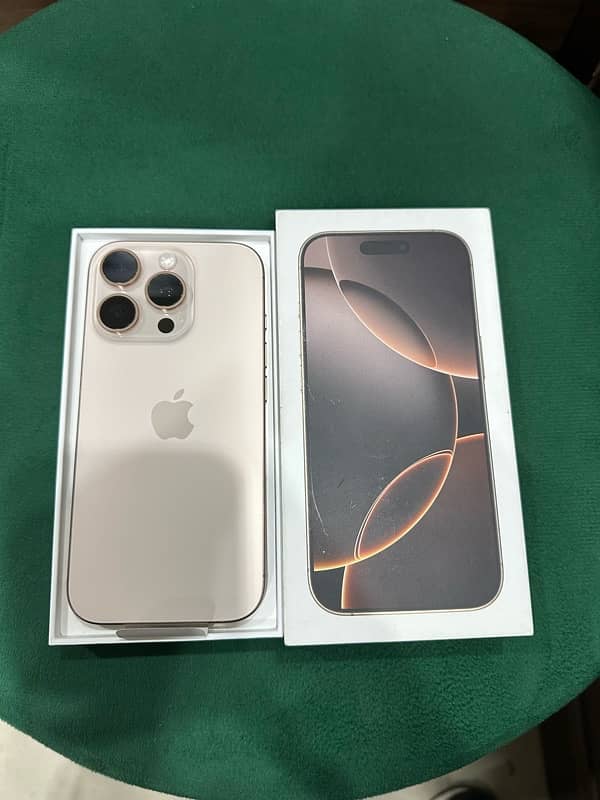 Iphone 16 pro 256gb Physical+esim FU 0