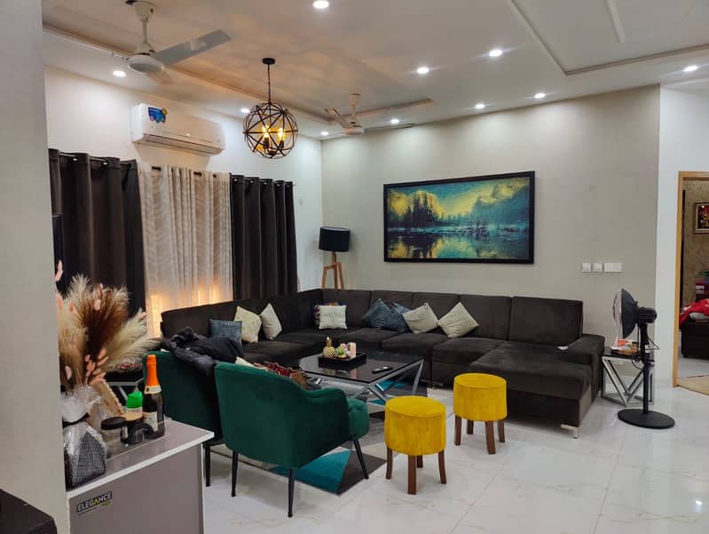 FULL BASEMENT HOUSE FURNISHED 1 KANAL FOR SALE WITH SOLAR PANEL 38