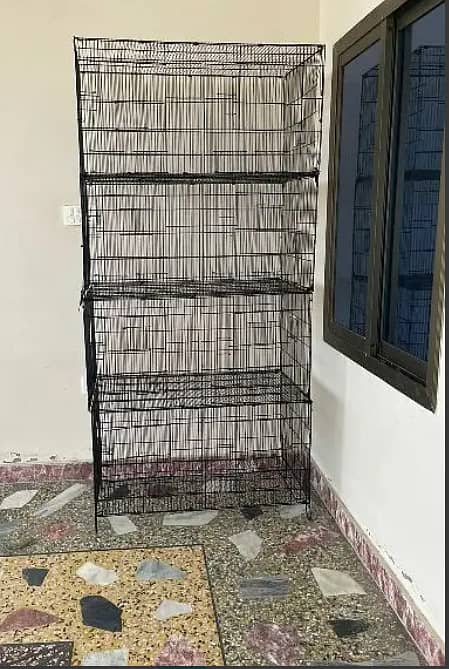 8 Portion Cage for Birds/Pets 0