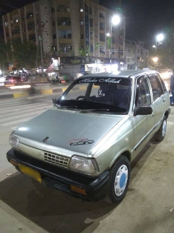 Suzuki Mehran VX 1991 8