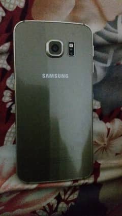 SAMSUNG S6 EDGE 10/9 CONDITION NON PTA ALL OK BUT 1 GREENLINE IN MID