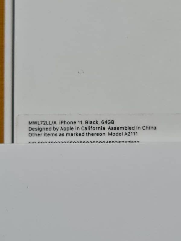 iphone 11 black 64gb PTA approved 1