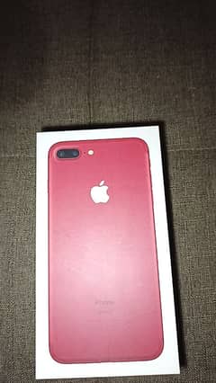 Iphone 7 plus red color used non pta