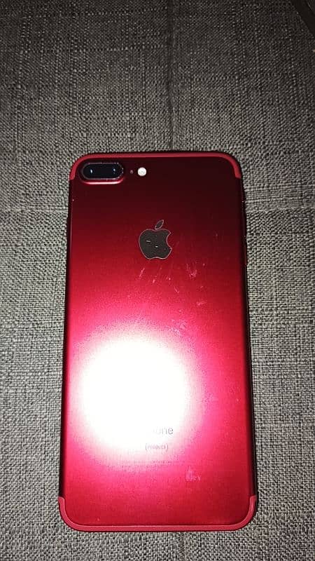 Iphone 7 plus red color used non pta 1