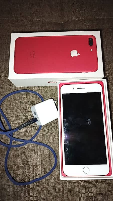 Iphone 7 plus red color used non pta 3