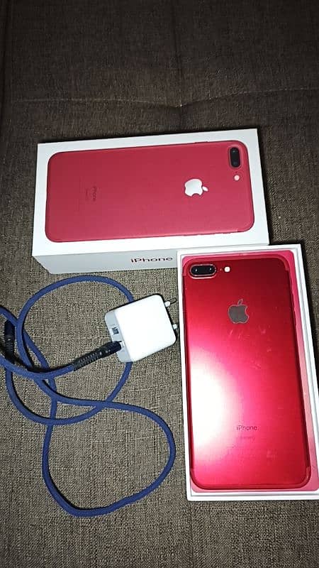 Iphone 7 plus red color used non pta 4