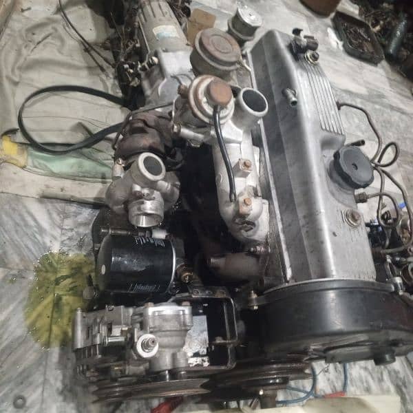 4D56 diesel Pajero engine 5