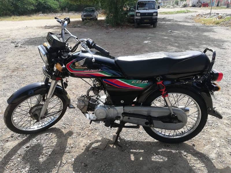 Honda CD70 2017 Black Original Condition 3