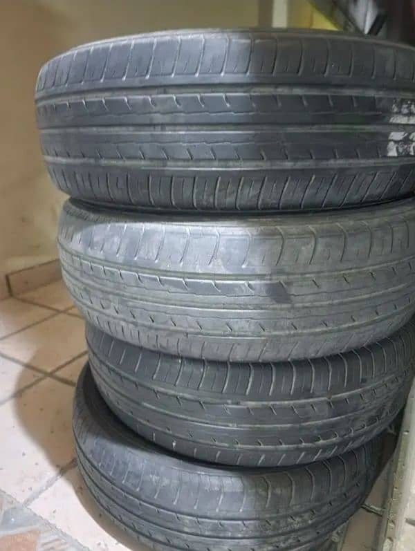 Yokohama 185/65R15 used 4 tyres 0