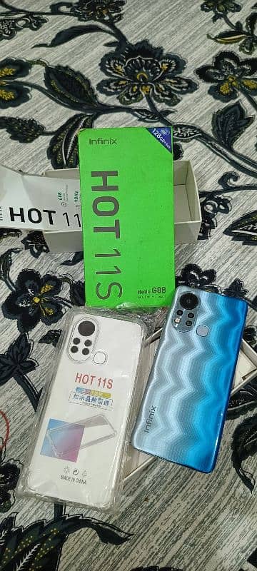 infinix hot 11s 4+2 Ram 128 GB 0