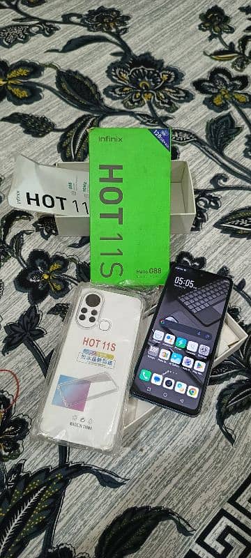 infinix hot 11s 4+2 Ram 128 GB 1