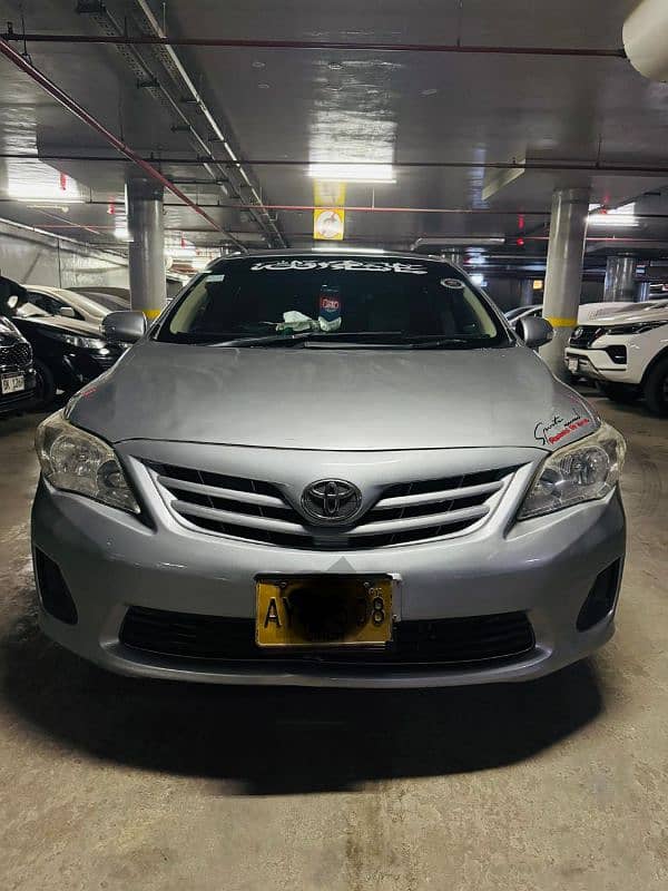 Toyota Corolla XLI 2012 1