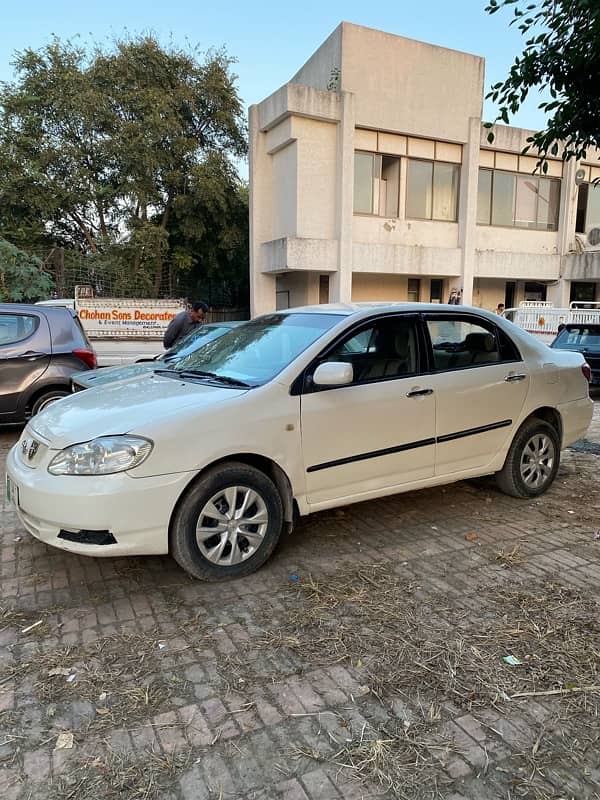 Toyota Corolla XLI 2006 lahore number neat clean car 03165994109 0