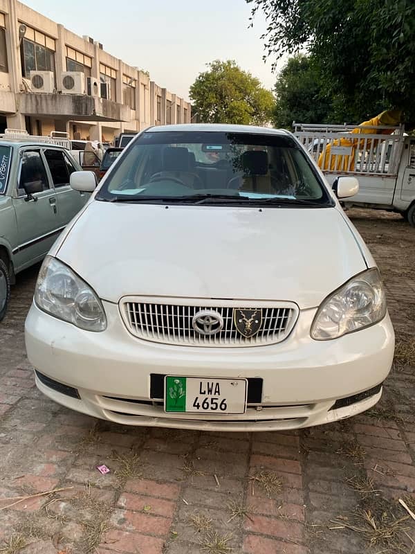 Toyota Corolla XLI 2006 lahore number neat clean car 03165994109 1