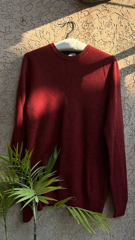 zara sweater 0