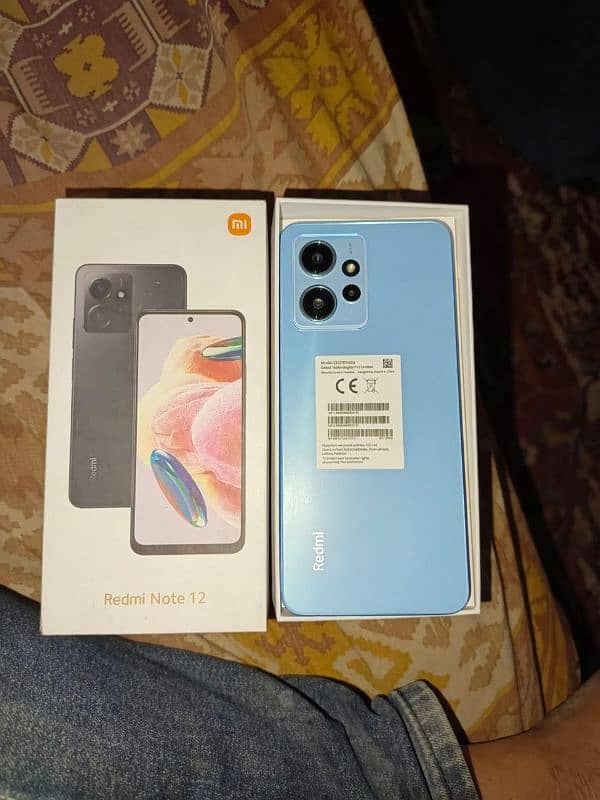 redmi not 12 ander warranty 10/10 condition 5