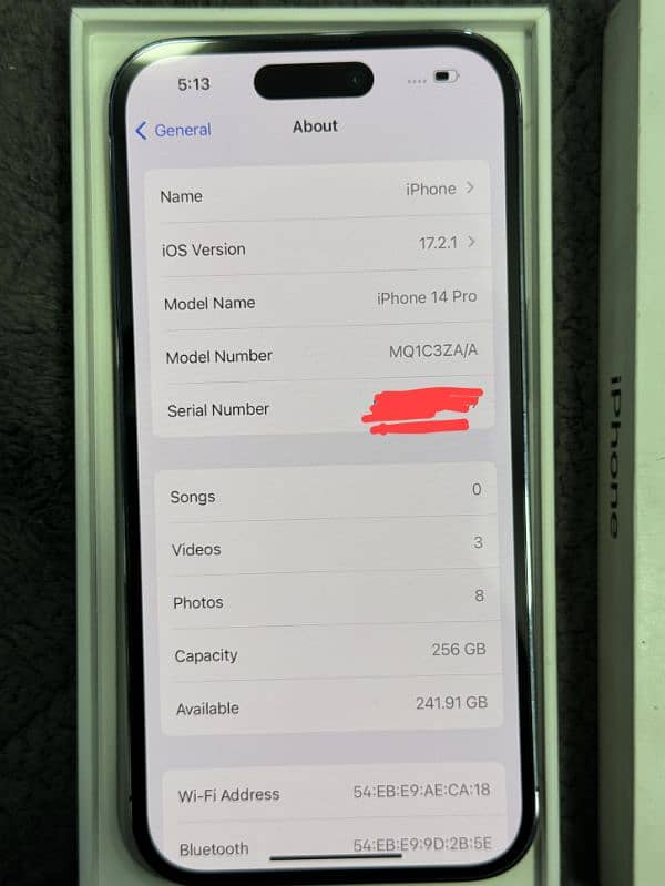 iPhone 14 Pro 256GB HK Dual 97% 6