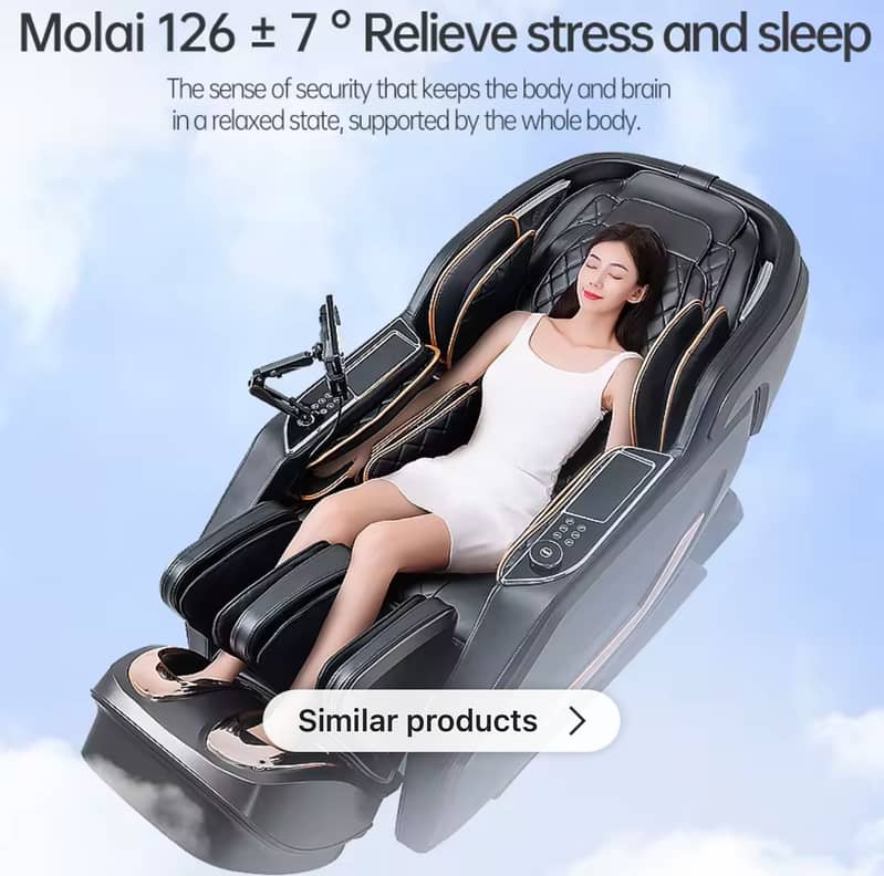 Massage chair Luxury Full-Body Massage Chair Relaxation and Wellness 1