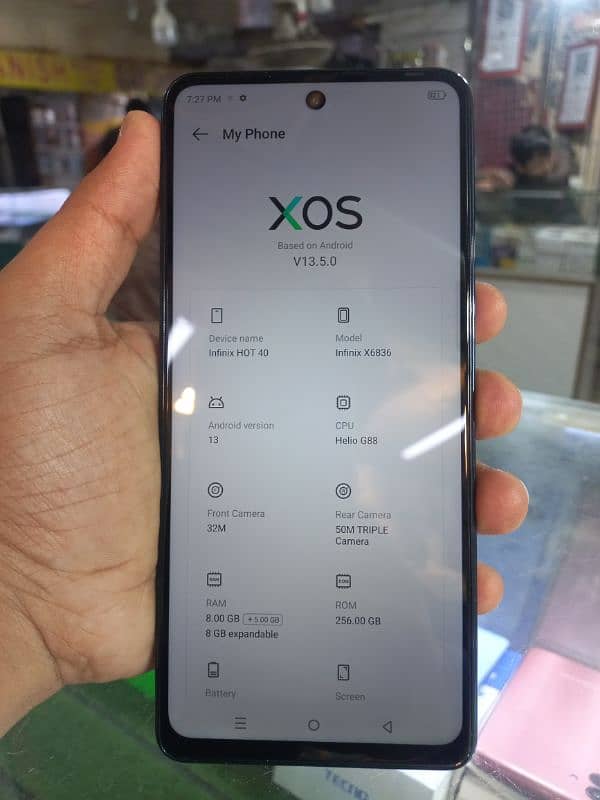 infinix hot 40 8gb 256gb 3