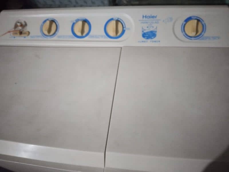 Haier washing machine and dryer 2