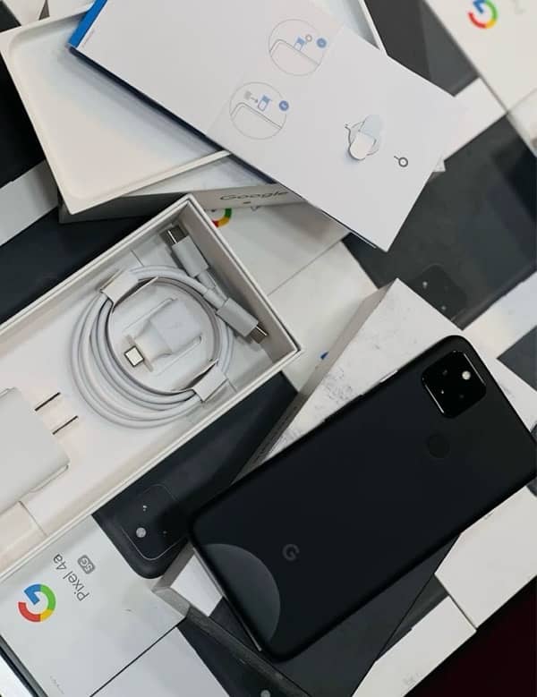 Google Pixel 4a5g Official Approved (6/128GB) Box Packed 2