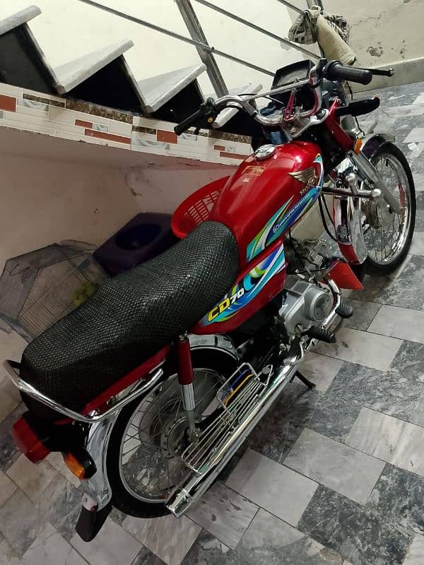 Honda CD 70 Model 2024 urgent for sale 1