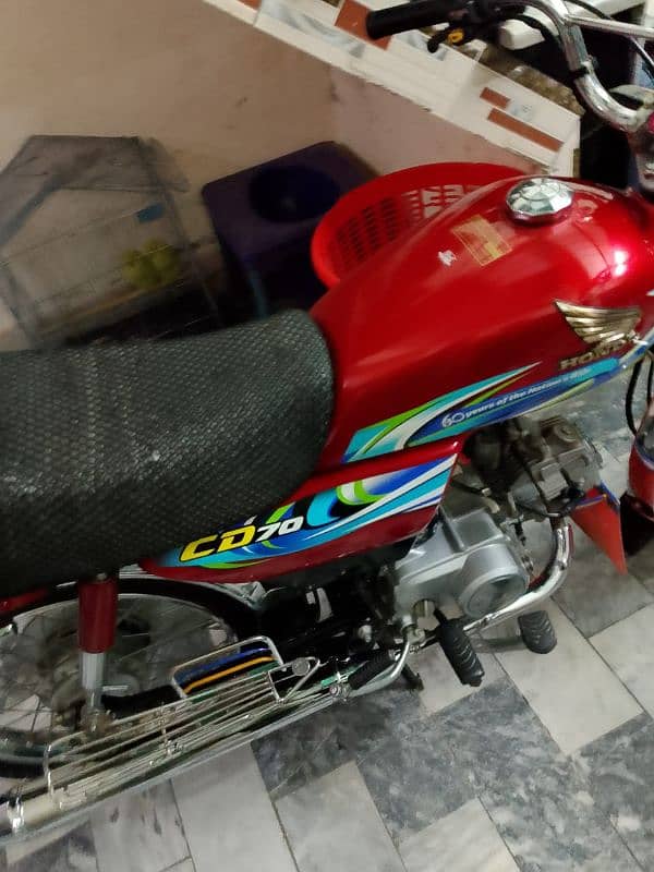 Honda CD 70 Model 2024 urgent for sale 2