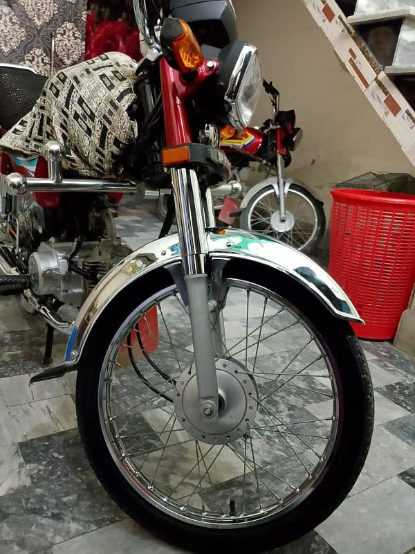 Honda CD 70 Model 2024 urgent for sale 11