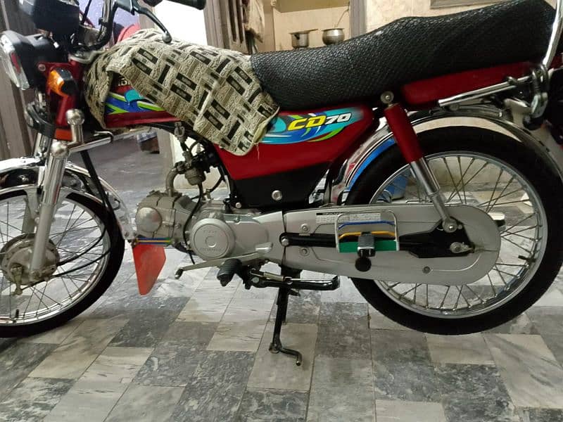 Honda CD 70 Model 2024 urgent for sale 16