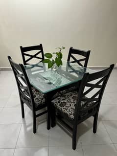 4 seater dining table set