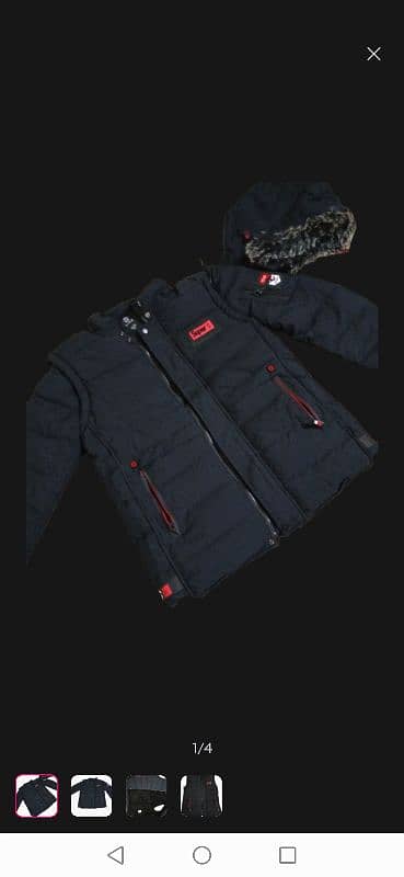 Puffer Parachute Jacket for boys. winter season . 5